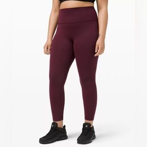 Lululemon Wunder Train High Rise Crop